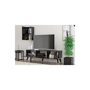 Hermes Tv Ünitesi 150 Cm Bendir-altın