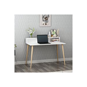 Mobilya Gezegeni Rona Çalışma Masası - Beyaz - 120 Cm