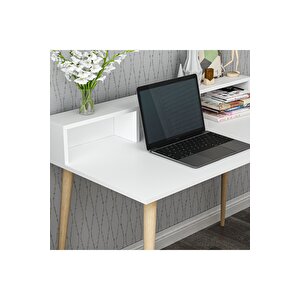 Mobilya Gezegeni Rona Çalışma Masası - Beyaz - 120 Cm