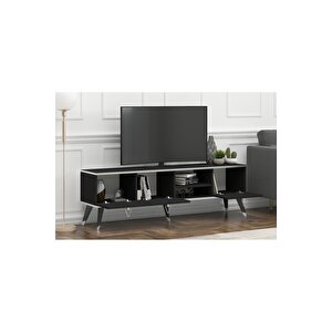 Luna Tv Ünitesi 160 Cm Siyah-gümüş