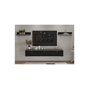 Bella Tv Ünitesi 150 Cm Siyah-gümüş