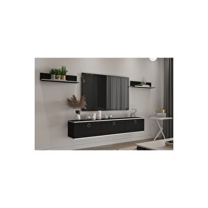 Bella Tv Ünitesi 150 Cm Siyah-gümüş