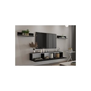 Bella Tv Ünitesi 150 Cm Siyah-gümüş