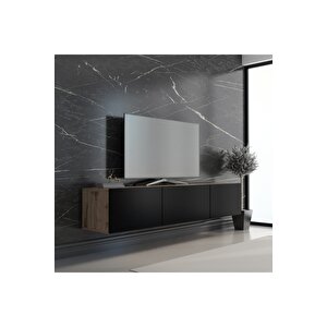 Bullet Tv Ünitesi Çırağan - Siyah 150 Cm