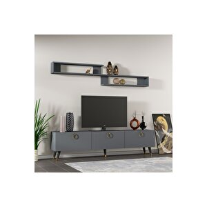 Dekormia New Rainbow Antrasit Renk 180 Cm