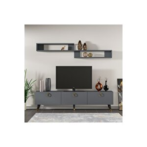 Dekormia New Rainbow Antrasit Renk 180 Cm