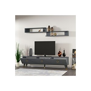 Dekormia New Rainbow Antrasit Renk 180 Cm