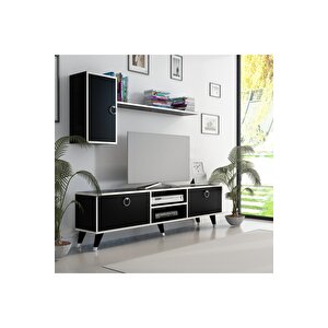 Directory Tv Ünitesi Siyah Gümüş160 Cm