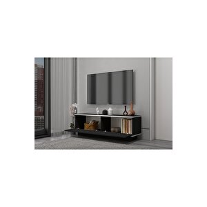 Ares Tv Ünitesi 135 Cm Siyah-gümüş