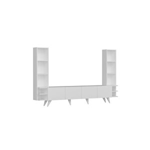 Large Tv Ünitesi Beyaz - 223 Cm