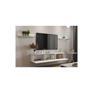 Bella Tv Ünitesi 150 Cm Beyaz-gümüş