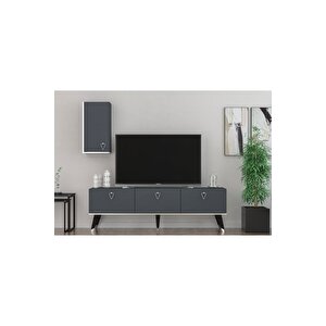 Hermes Tv Ünitesi 150 Cm Antrasit-gümüş