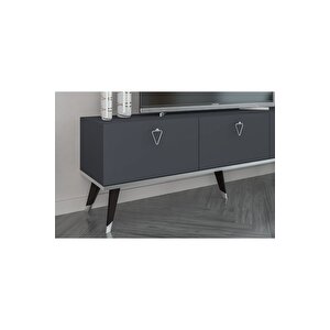 Hermes Tv Ünitesi 150 Cm Antrasit-gümüş
