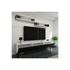 X3032 Beyaz Antrasit Tv Ünitesi 180 Cm