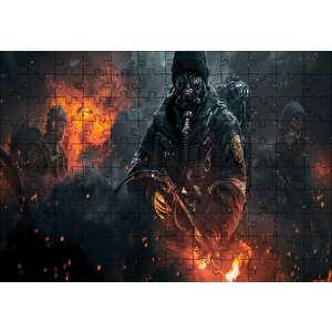 Rainbow Six Siege Tom Clancy The Division Puzzle Yapboz Mdf Ahşap 120 Parça