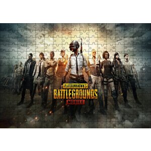 Pubg Poster Puzzle Yapboz Mdf Ahşap 255 Parça