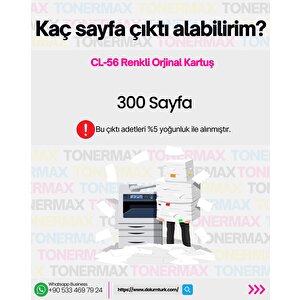 9064b001 Cl-56 Renkli Kartus 300 Sayfa