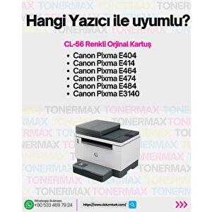 Canon 9064b001 Cl-56 Renkli Kartus 300 Sayfa