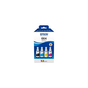 T664 Ecotank 4 Renk Çoklu Paket (cmyk)