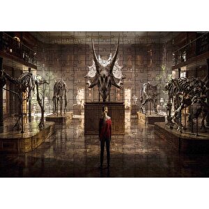 Jurassic World Kayıp Krallık İskelet Müzesi Puzzle Yapboz Mdf Ahşap 255 Parça