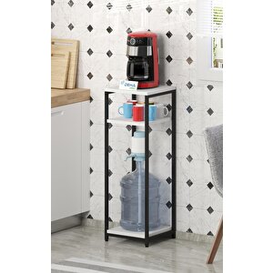 Dh10 Damacanalık Sehpa Çok Amaçlı Raflı Dolap Mutfak Organizer  Sehpası Yan Çiçeklik Sehpa