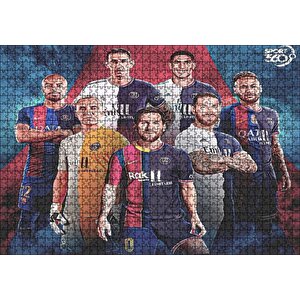Futbol Devleri Psg De Puzzle Yapboz Mdf Ahşap 1000 Parça