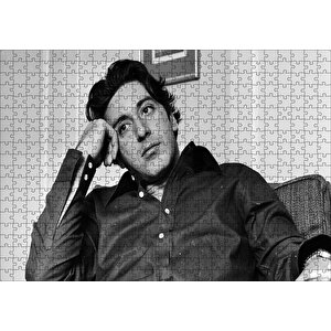 Al Pacino Baba Filminden Bir Poz Puzzle Yapboz Mdf Ahşap 500 Parça