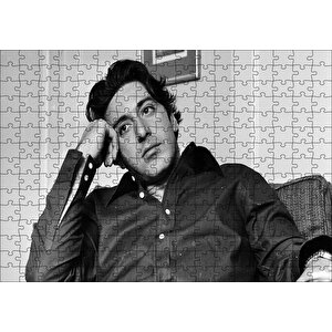 Cakapuzzle  Al Pacino Baba Filminden Bir Poz Puzzle Yapboz Mdf Ahşap