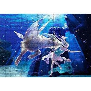 Perisi Ve Koç Burcu Görseli Puzzle Yapboz Mdf Ahşap 255 Parça