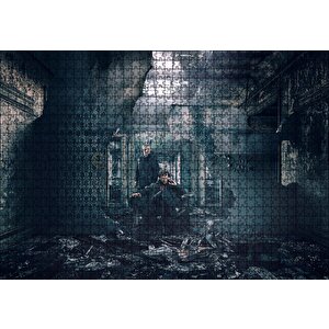 Sherlock Ve Dr.watson Son Problem Puzzle Yapboz Mdf Ahşap 1000 Parça