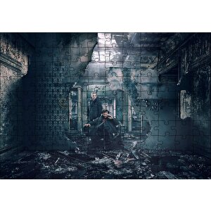 Sherlock Ve Dr.watson Son Problem Puzzle Yapboz Mdf Ahşap 120 Parça