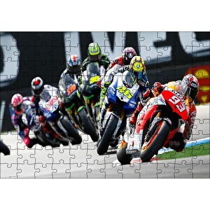 Portimao Pisti Motogp 2020 Görseli Puzzle Yapboz Mdf Ahşap 120 Parça