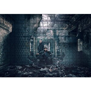 Sherlock Ve Dr.watson Son Problem Puzzle Yapboz Mdf Ahşap 500 Parça