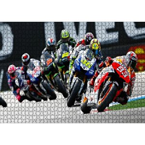 Portimao Pisti Motogp 2020 Görseli Puzzle Yapboz Mdf Ahşap 1000 Parça