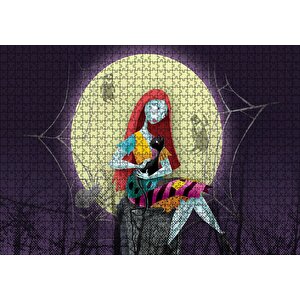 Noel Öncesi Kabus Görseli Puzzle Yapboz Mdf Ahşap 1000 Parça
