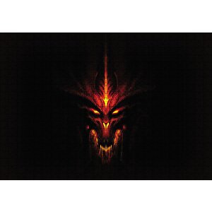 Diablo3-evil Puzzle Yapboz Mdf Ahşap 500 Parça