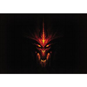 Diablo3-evil Puzzle Yapboz Mdf Ahşap 120 Parça