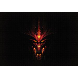 Diablo3-evil Puzzle Yapboz Mdf Ahşap 1000 Parça