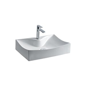 Tezgah Üstü Çanak Lavabo E-3034 Beyaz