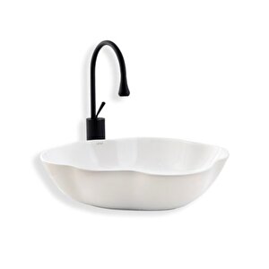 Tezgah Üstü Çanak Lavabo E-4163 Beyaz