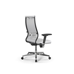 Deri Ve Fileli Ofis Koltuğu / Çalışma Sandalyesi Synchrosit 10 B2-163d-3d / 1226125 Beyaz