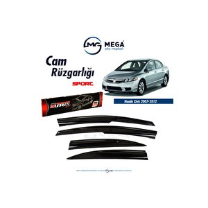 Honda Civic 2006-2012 Mugen Cam Rüzgarlık