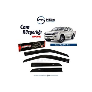 Isuzu D-max 2007-2014 Cam Rüzgarlık Mugen Ti?p