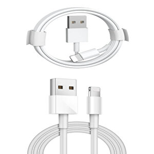 Iphone Usb Şarj Kablosu Iphone Şarj Aleti Tüm Serilere Uyumlu 1 Metre