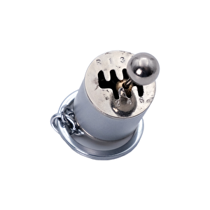 Oto Araba Anahtarlık Vites Mat Metal Gri