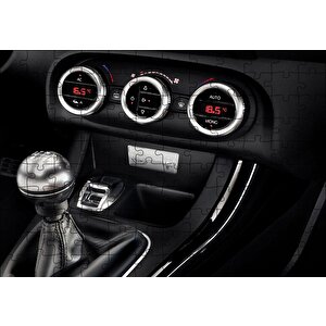 Alfa Romeo Vites Ve Düğmeler Puzzle Yapboz Mdf Ahşap 120 Parça