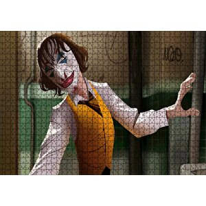 Joker Dansı Çizim Görseli Puzzle Yapboz Mdf Ahşap 1000 Parça