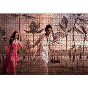 Saaho Prabas Shraddha Kapoor Puzzle Yapboz Mdf Ahşap 1000 Parça