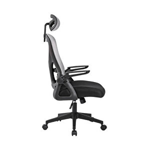 Action Ofis Ve Çalışma Koltuğu-filegri-siyah 57x117x127x63 Cm (gxyxd)