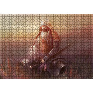 Cakapuzzle Zırhı Ve Silahlarıyla Samuray Puzzle Yapboz Mdf Ahşap